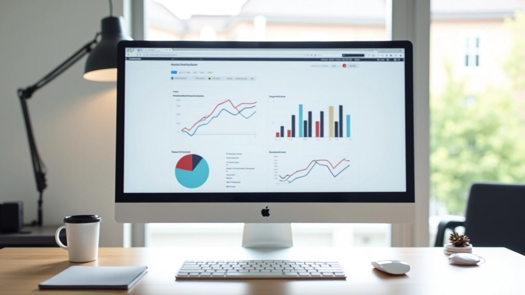 Computer monitor toont vergelijking van drie virtuele tour technologieën naast elkaar met performance statistieken en kwaliteit indicators